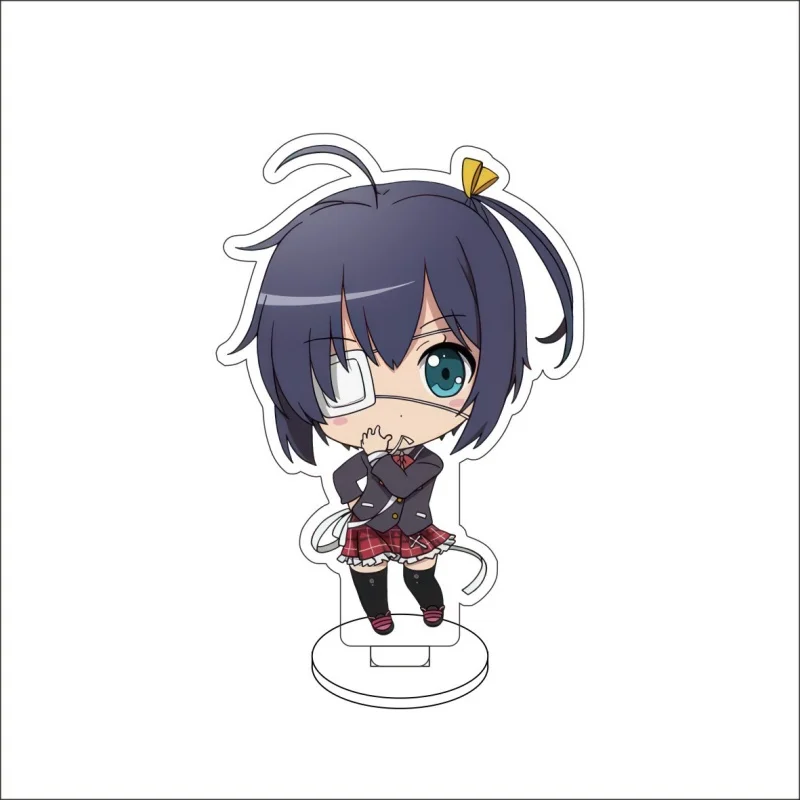 Фото 10CM аниме любовь чунибио другие бредовые брелок TOGASHI YUUTA/TAKANASHI RIKKA ключ цепь акриловой модели тарелки рождественские подарки №2
