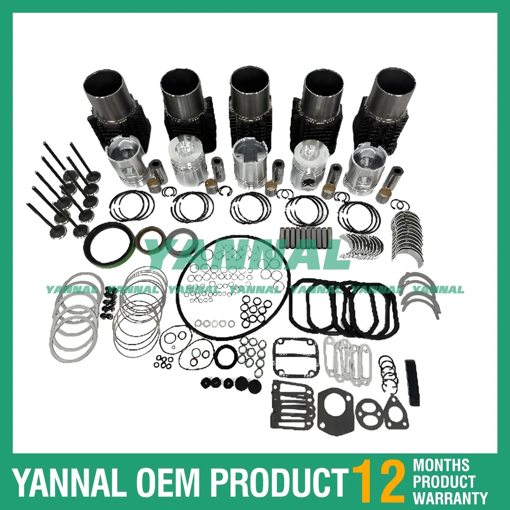 Хорошее качество комплект гильз цилиндра F5L912 с комплектом прокладок подшипников