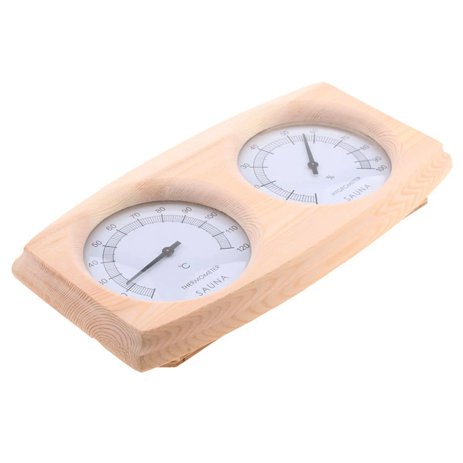 

Wooden Thermometer And Hygrometer Temperature Humidity Gauge Monitor 2 In 1 Humidity Temperature Measurement Easy To Read Indoor