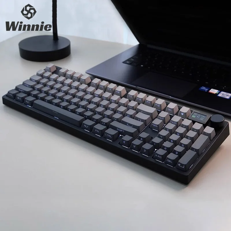 Клавиатура Механическая Keydous NJ98 с поддержкой Bluetooth и поддержкой технологии Thri