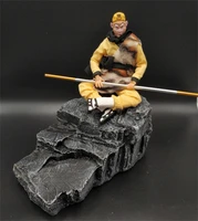 112th mini toys old stone slate rock stand platform model for 6inch action figures scene component