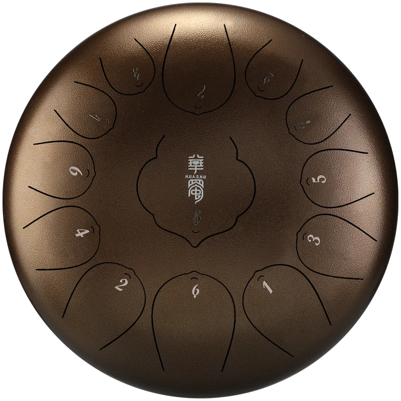 12/13 Inch 11/13/15 Tones C/D Key Steel Tongue Drum Tamborine Tank Set Percussion Instruments Meditation Music Kids Gifts |