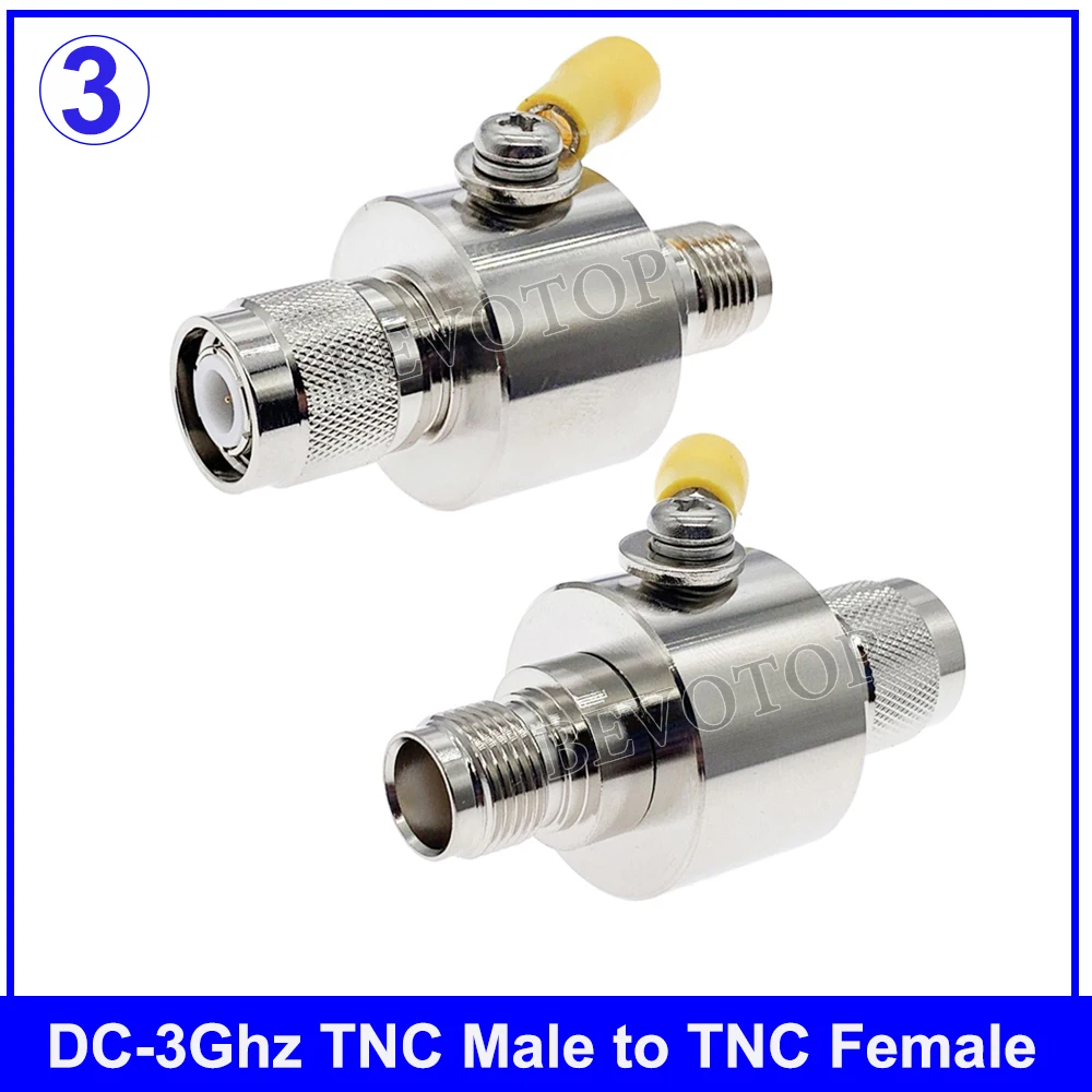 

Грозозащитный разъем BNC/TNC/F/SMA/N/UHF, 230В, 3 ГГц