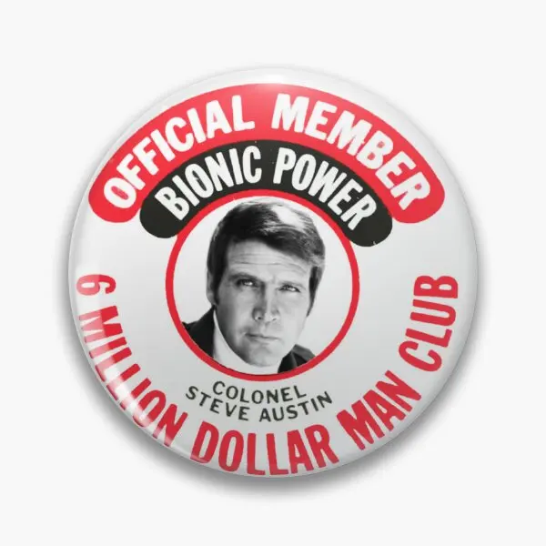 Мужской клуб на шесть миллионов долларов официальный М мягкая пуговица булавка