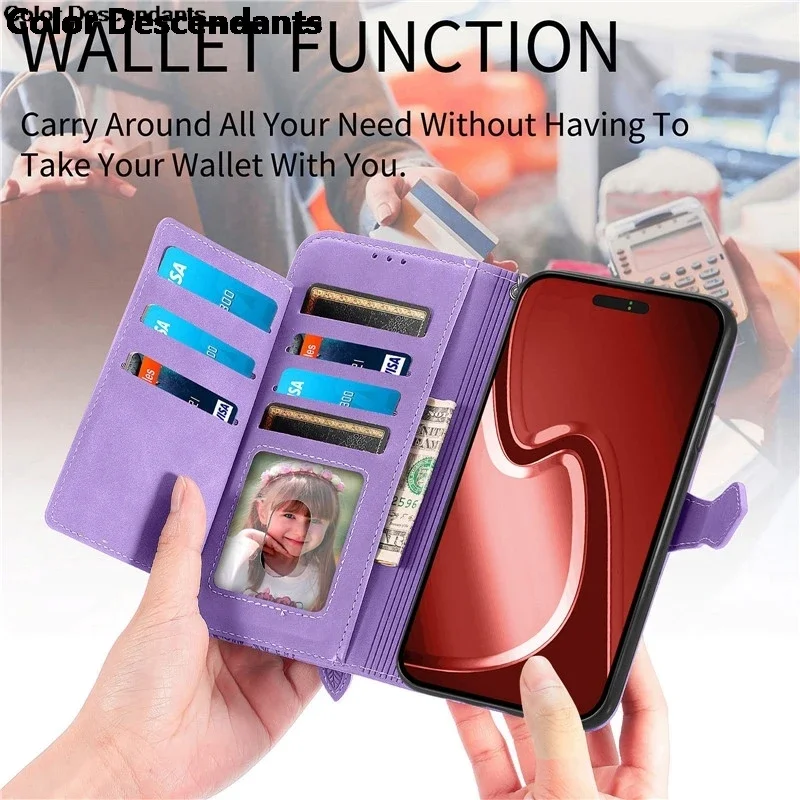 Флип-чехол для Motorola Moto G Stylus 4G 5G 2023 кожаный кошелек на молнии чехол Plus G9 Power 9 Play Pure