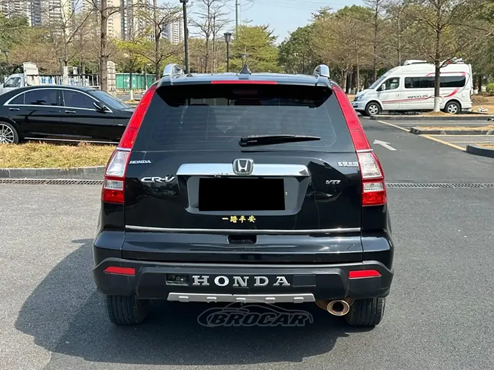 Для 2007-2011 Honda CR-V CRV GEN 3 Factory с огнями ABS пластик глянцевый черный спойлер багажник