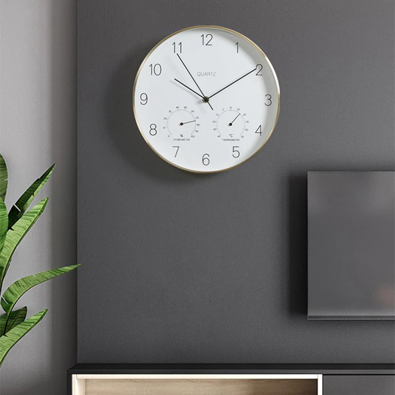 Золотые настенные часы современный дизайн квадратные для гостиной домашний