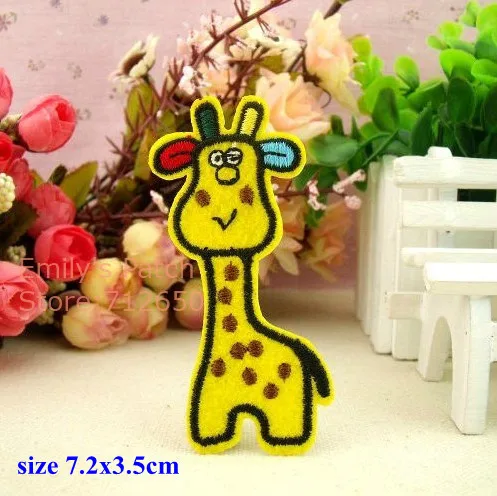 10 шт. лев жираф свинья корова она петух летучая мышь белка вышитые нашивки утюг на