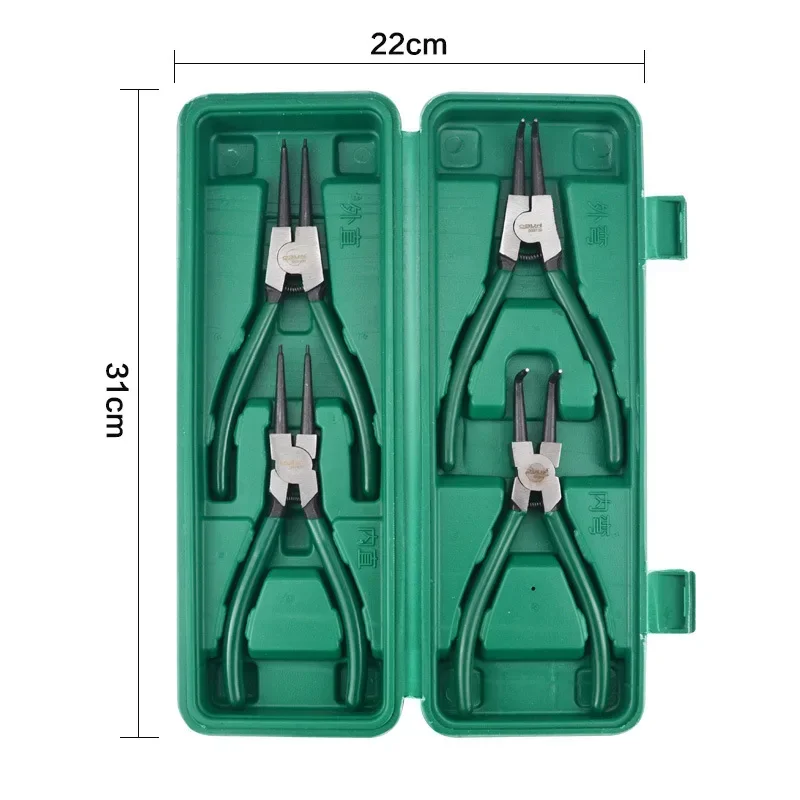 

Плоскогубцы с фиксацией изогнутой оснастки, внутренние плоскогубцы с внутренней оснасткой, прямые внешние плоскогубцы с кольцом вала, 7-дюймовые плоскогубцы, кольцо