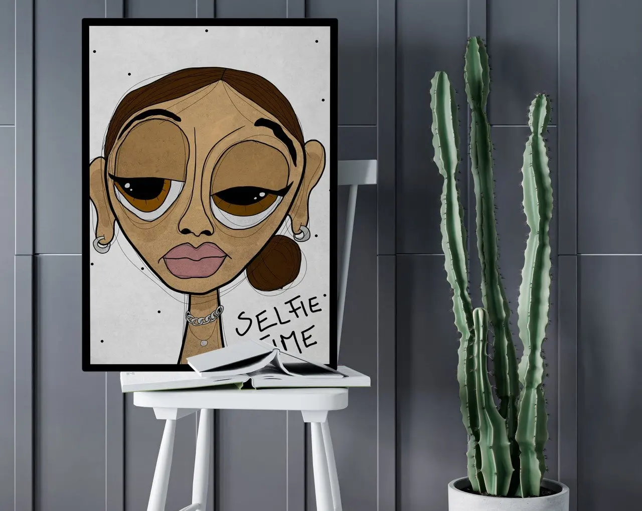 

Холщовый стол BK Home Lazy People, 50x70 см-1