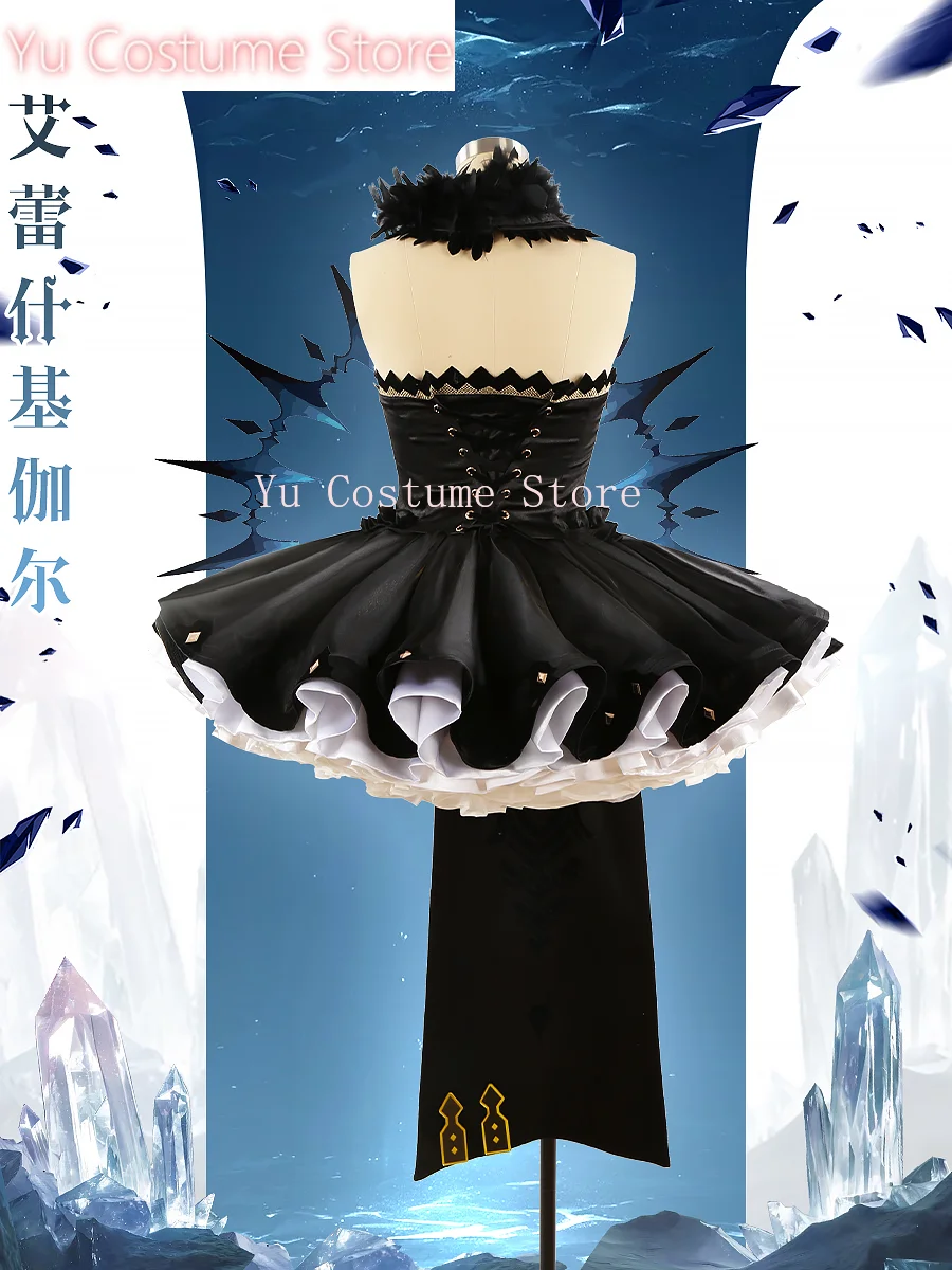 Fate/Grand Order Ereshkigal платье девятая юбилей косплей костюм Cos Game аниме вечерние