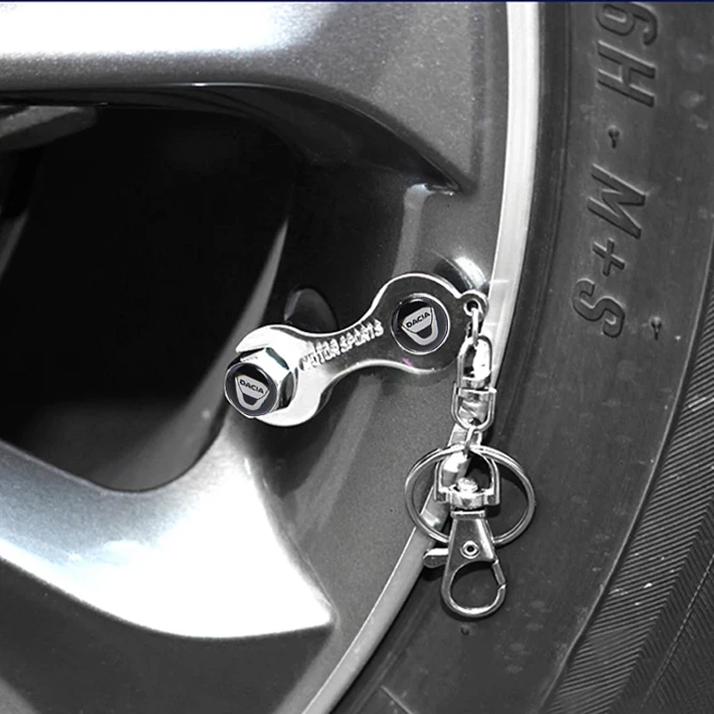 Логотип автомобиля колпачок клапана колеса с брелоком для Changan Cx70 Cs15 Cs35 Plus Cs55 Hunter