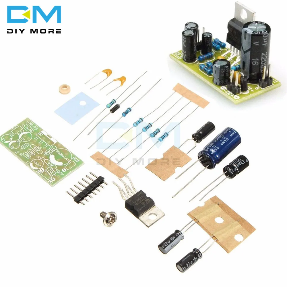 

TDA2030A TDA2030 Electronic Audio Power Amplifier Board Module Mono 18W DC 9V - 24V Computer Active Speakers DIY Kit