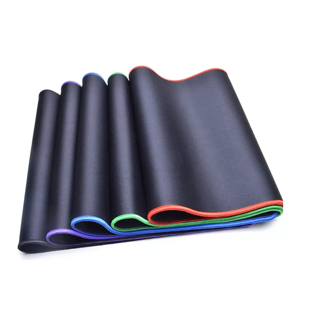 

Gaming Mouse Pad Computer Mousepad Waterproof Anti-slip Natural Rubber Desk Mat with Locking Edge Play Mat