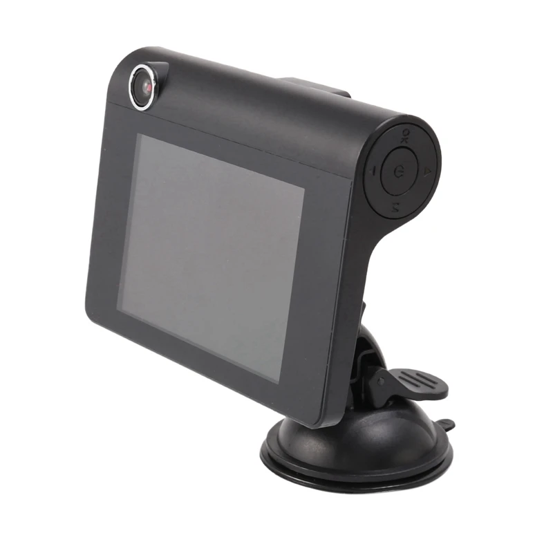 4x3 в 1 4-дюймовый автомобильный видеорегистратор 170 градусов 1080P HD с двойным