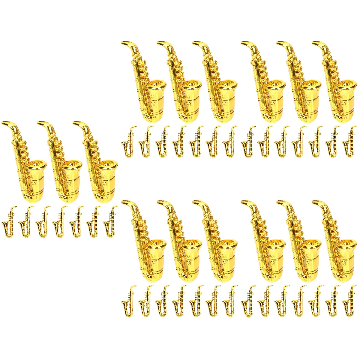 

50 Pcs Miniature Musical Instruments Model Miniature Musical Instruments Decoration Miniature Musical Instruments