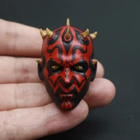 16 male soldier darth maul head carving sculpture model accessories fit 12 inch action figures in stock