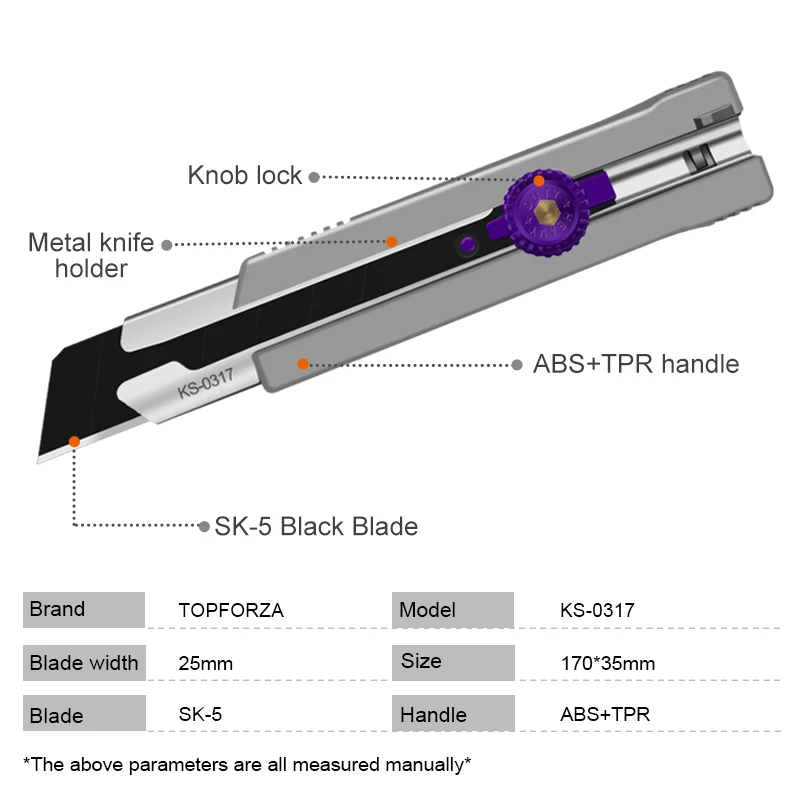 Многофункциональный нож SK5 выдвижной резной резец из сверхпрочной стали Ширина 25