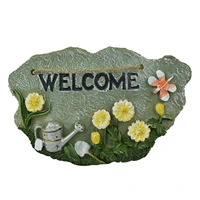 cute garden welcome sign welcome to my garden door sign rustic welcome wreaths sign for yard porch farmhouse restaurant balcony