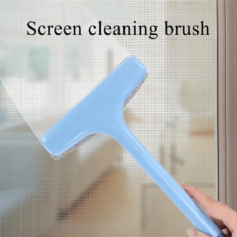 

Window Mesh Screen Brush Retractable Long Handle Curtain Net Wipe Cleaner Carpet Brush Dust Removal Brush Home Cleaning Tool