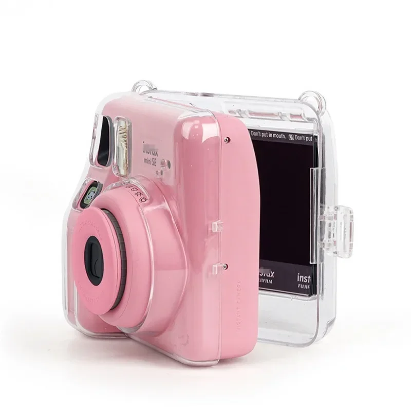 Прозрачный защитный чехол с кристаллами и местом для хранения фотографий