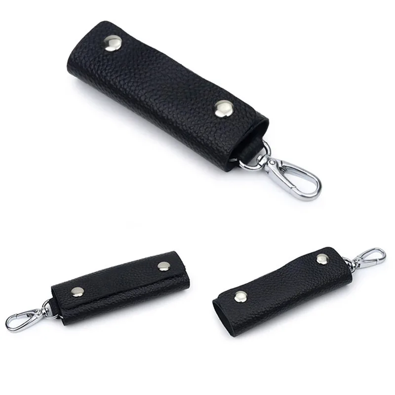 

Men's Business Leather Key Case Waist Hanging Key Chain Household Large Capacity Female Fashion Multi-function Car Lock Key Bag