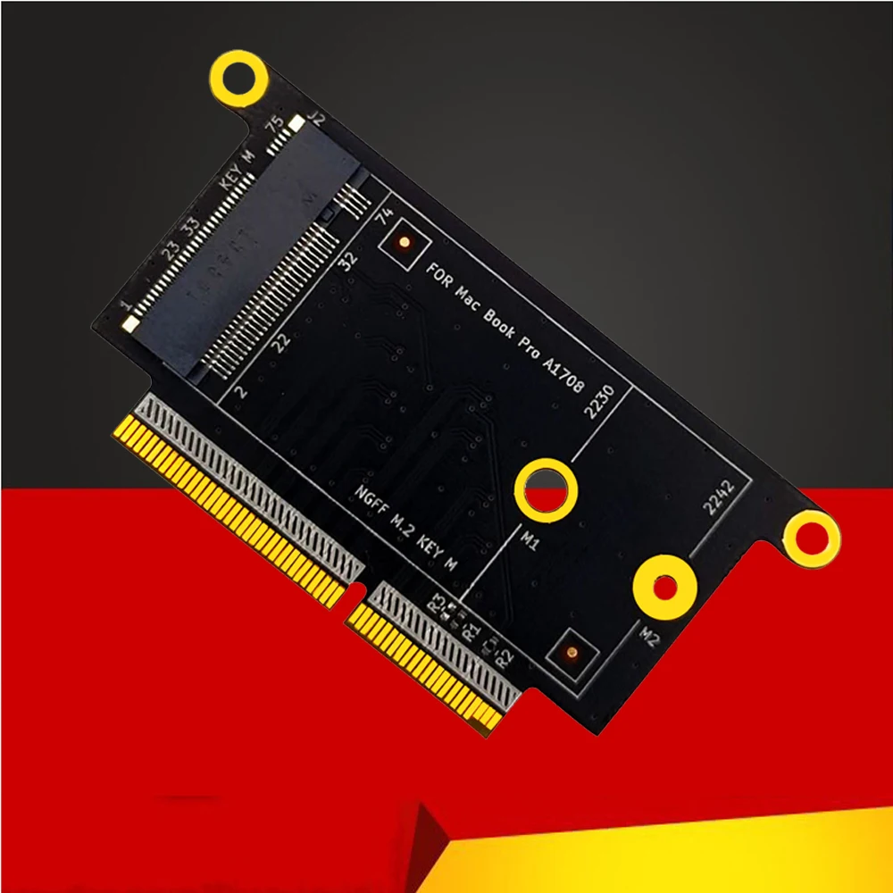 Адаптер SSD M2 для Apple Macbook Pro A1708 адаптер 1708 NVM-e M.2 до 2016 2017 ноутбука новинка