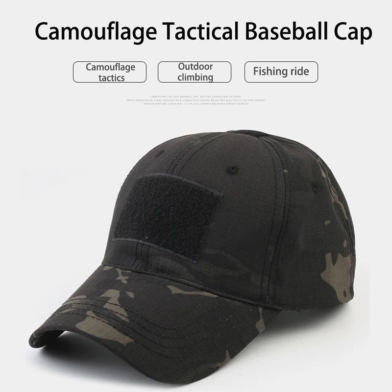 

Multicam Military Baseball Caps Camouflage Tactical Army Soldier Combat Paintball Adjustable Summer Snapback Sun Hats Men Women