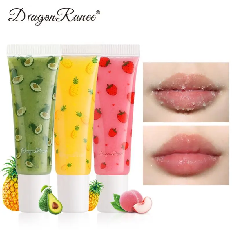 

1PC Lip Care Scrub Smooth Fruit Moisturizing Exfoliating Balm Removal Horniness Lips Exfoliating Scru Cream Nourishing Lips Care