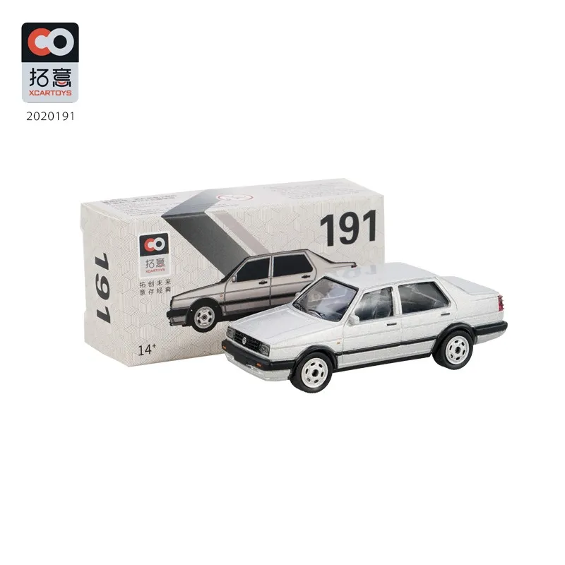 

Tuoyi Xcartoys 1:64 модель автомобиля из сплава Volkswagen Jetta коллекция серебряных пятен украшения подарок