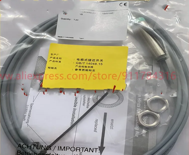 3 шт. новый бесконтактный NBB4-12GM50-E2 NBB4-12GM50-E2-V1 NBN4-12GM30-E0 NBB4-12GM50-E0 NBB4-12GM50-E0-V1