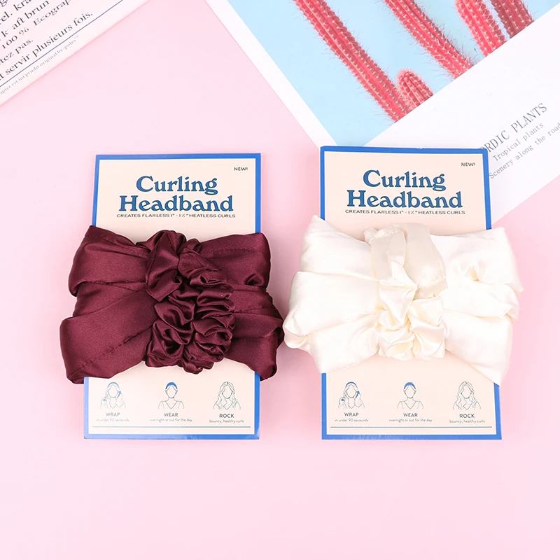 

Обруч для волос без радиатора, гибкая Плойка для завивки волос, для ленивых людей, для сна, бигуди, инструмент для создания Кудрей