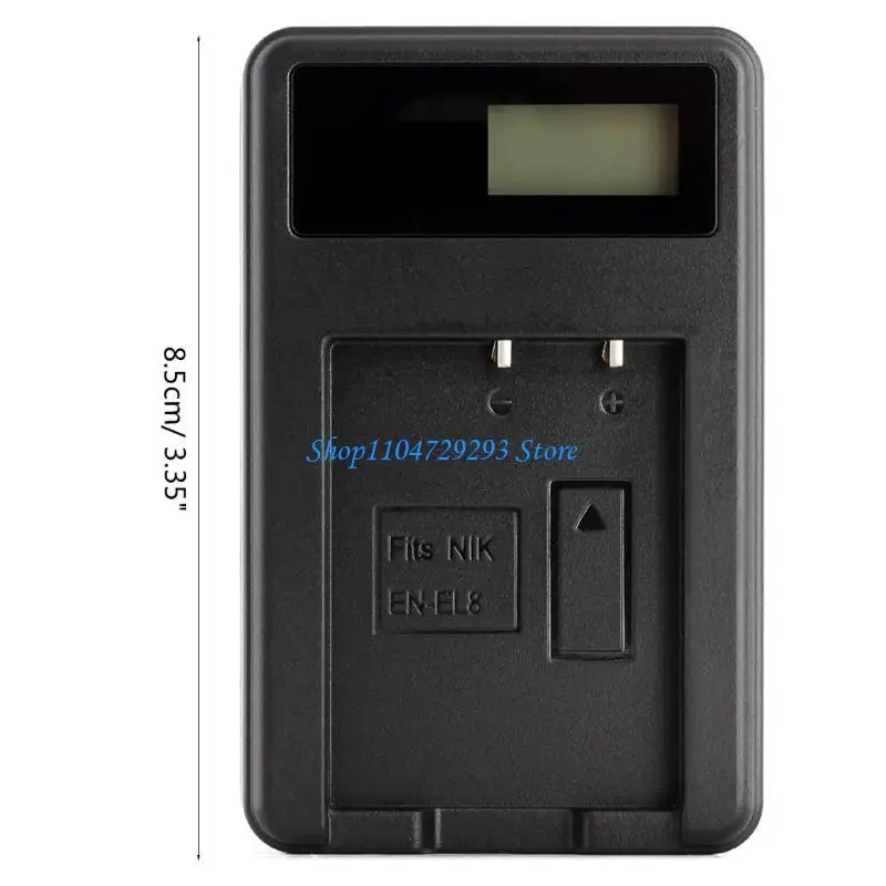 EN-EL8 ЖК-USB зарядное устройство для камеры, зарядная док-станция для S52C P1 P2 S50 S50C S51 S51C S52 S7c, батарея камеры (art.: 3920db2a2fe3a) - 3920db2a2fe3a