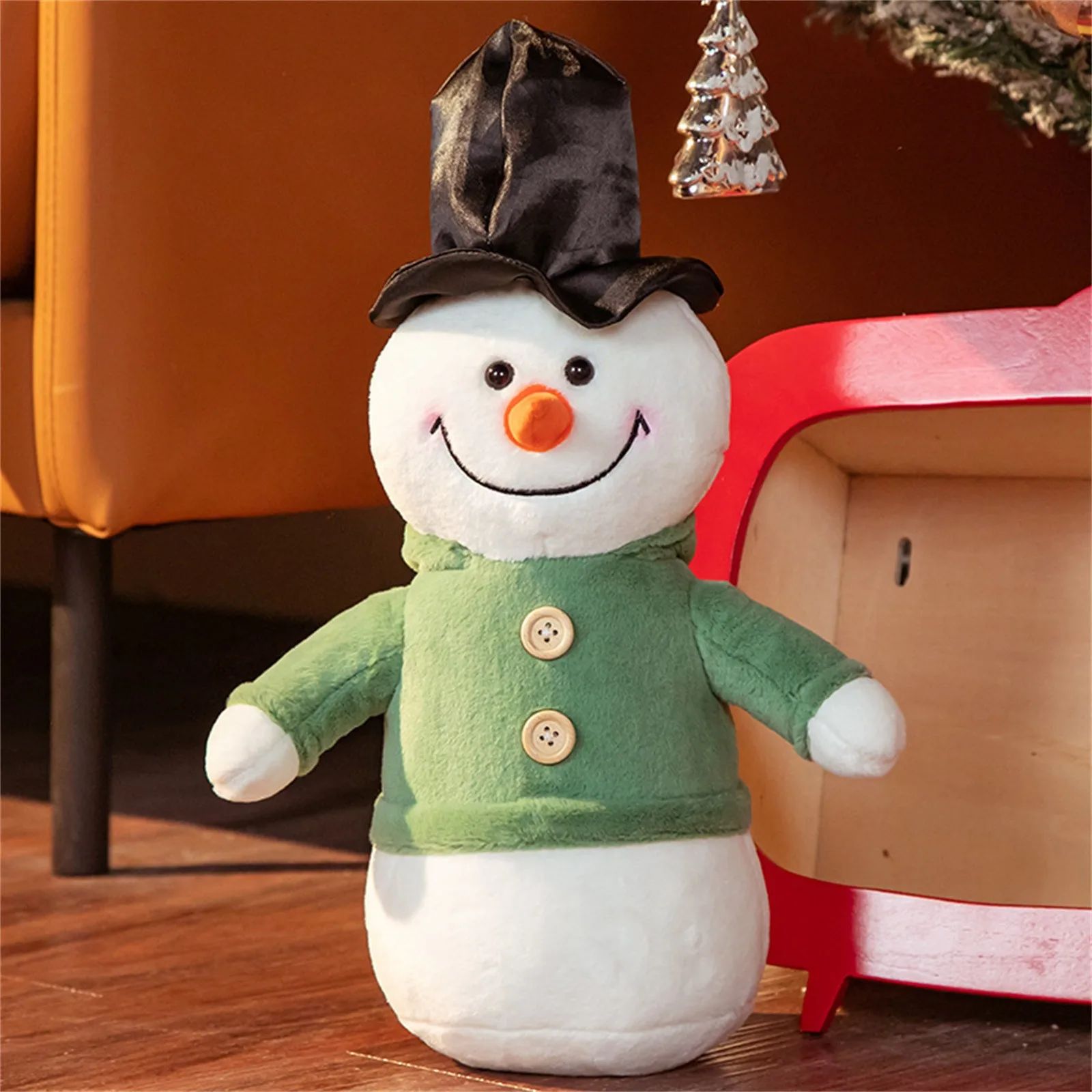 

Парфюмерная плюшевая Рождественская игрушка, плюшевая кукла Санта, мягкая игрушка-снеговик, плюшевые игрушки, рождественские набивные животные, набор для плюша