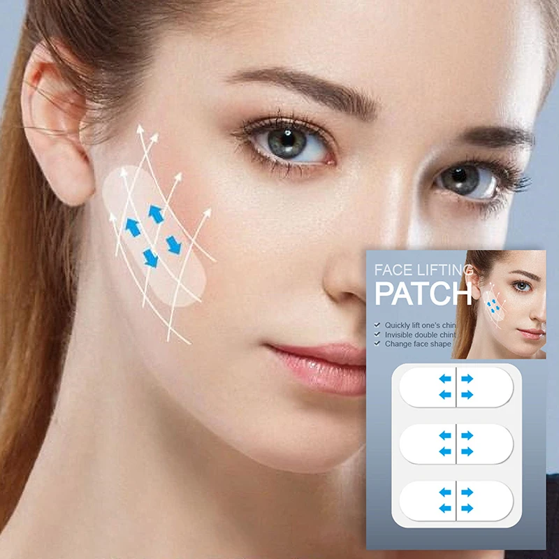 

12Pcs Invisible V Face Lift Tapes Wrinkle Removal Sticker Face Forehead Neck Sticker Pad Anti Aging Patch Facial Slimming Mask
