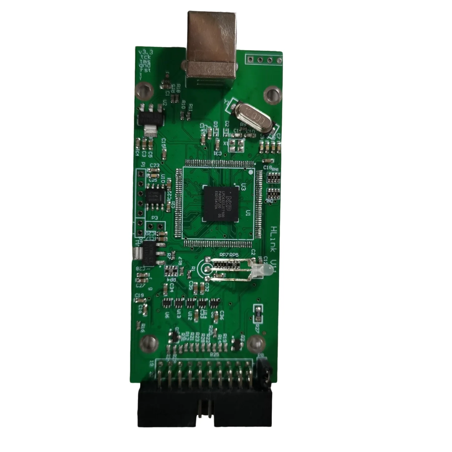 For J-LINK v11 J Link V9 JLINK V9 ARM Emulator Adapter USB JTAG For STM32 ARM MCU Debug Tools images - 6