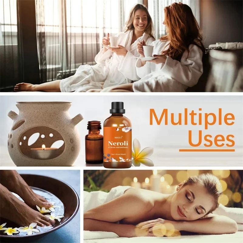 Эфирное масло Neroli эфирные масла для ароматерапии MOCCA диффузора массажа мыла