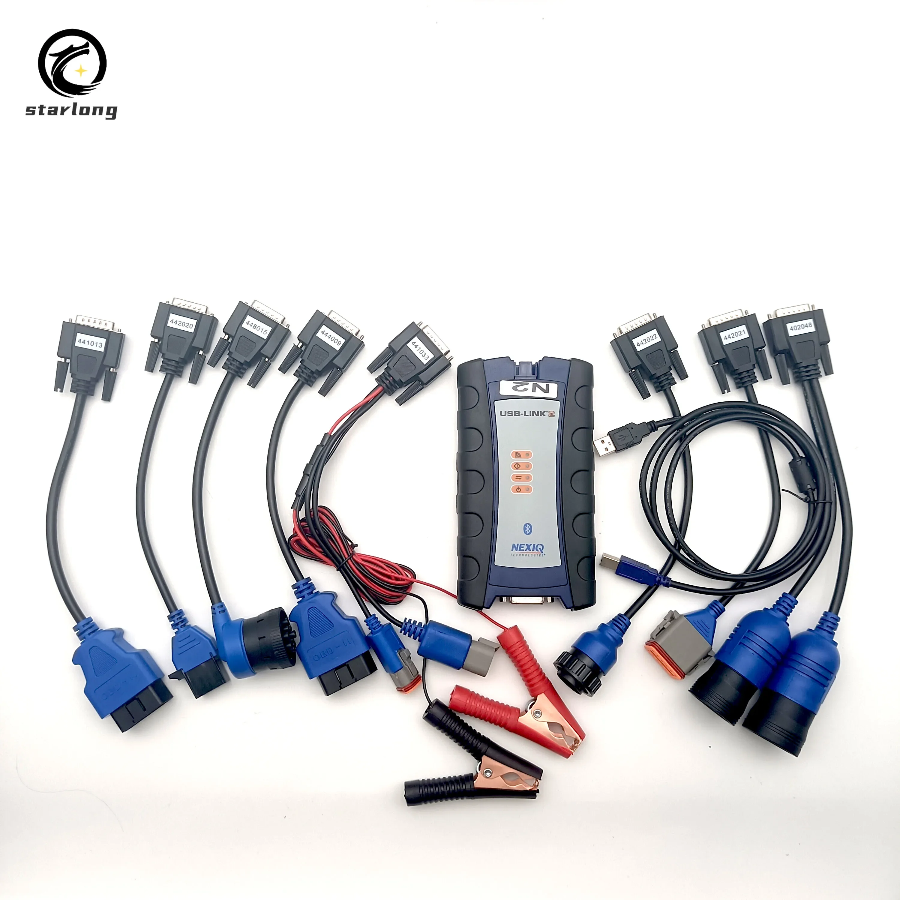 OEM NEXIQ-2 USB Link N2 125032 Версия Bluetooth для дизельного сверхмощного интерфейса