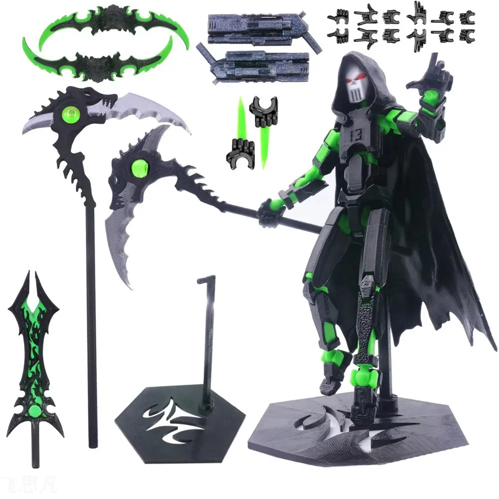 Подвижная фигурка Death/Swordsman/Wukong Lucky 13 Titan экшн-фигурки T13 многошарнирная Nova манекен