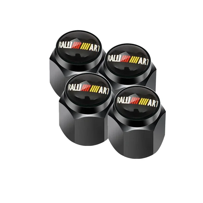 

4 шт., легкосплавные колпачки для автомобильных шин, воздушные чехлы для штока колес для Mitsubishi, логотип ASX Ralliart Outlander Lancer Pajero Eclipse Galant EVO