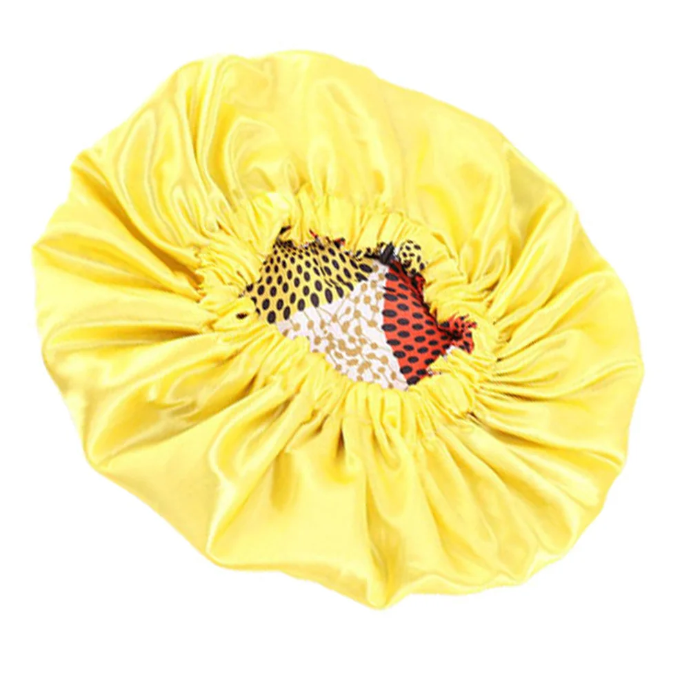 

Elastic Sleeping Hat Hair Care Bonnet Female Comfortable Hat