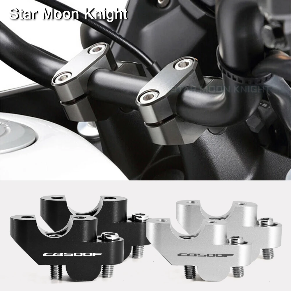 

Motorcycle Accessories Riser Lifting Handlebar Clamp Handlebar Riser For HONDA CB 500 F CB500F 2013 - 2017 CB300F CB400F