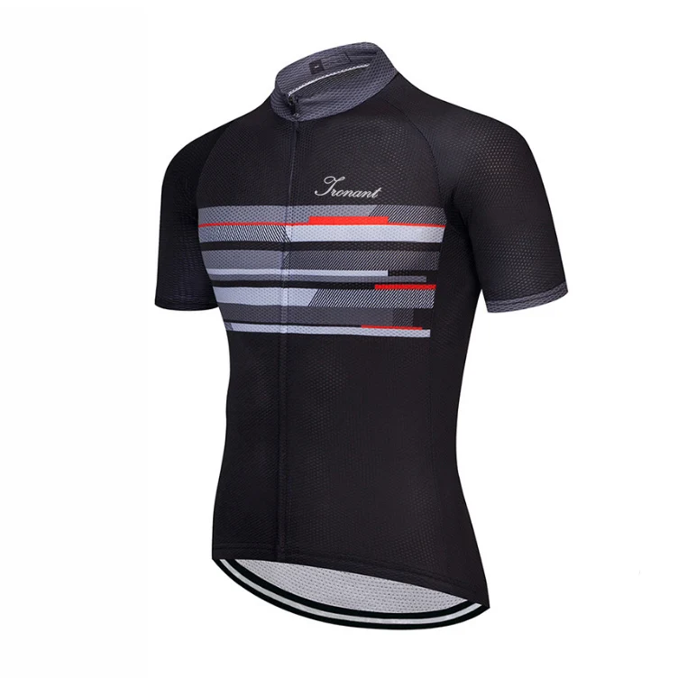 

Blue Breathable Cycling Jersey Quick Dry Fit Bike Riding Shirt Mtb Jerseys 100% Polyester