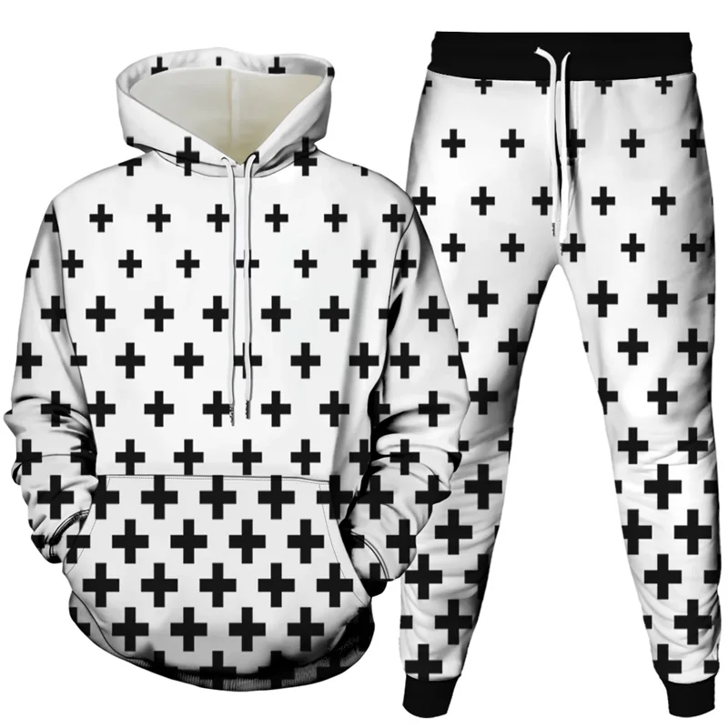 

Новинка 2021, свитшот, осенний мужской комплект с капюшоном, спортивные штаны, толстовка, спортивные костюмы из 2 предметов, быстросохнущая од...