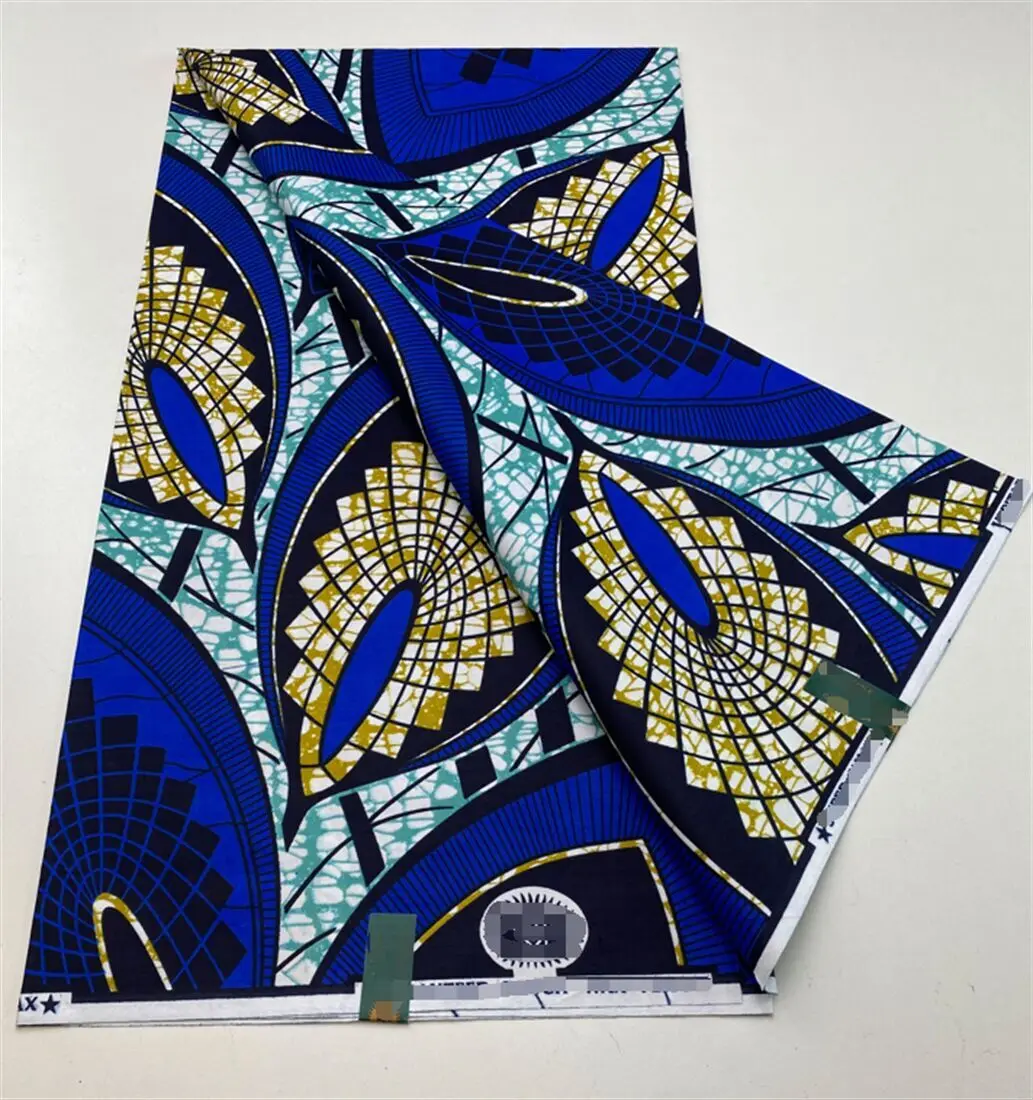 2024 Настоящая Африканская голландская ткань батик для платья Высококачественная