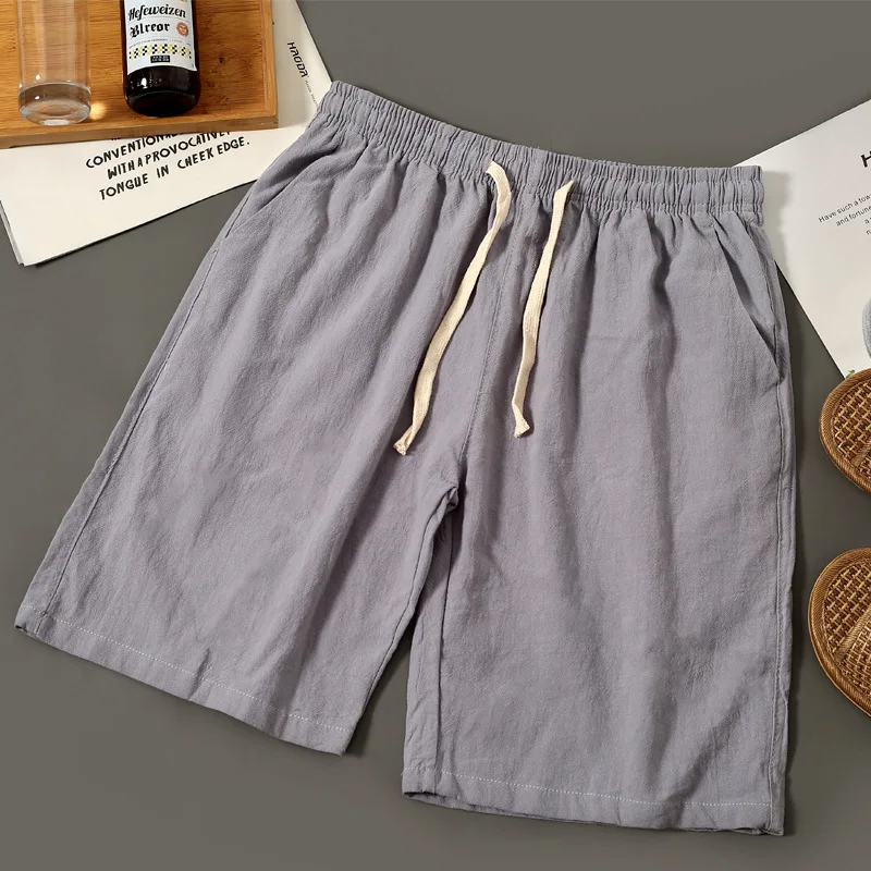 Шорты BOLUBAO мужские однотонные модные пляжные с кулиской повседневные Прямые