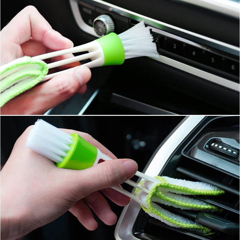 

2022 New Car Cleaning Brush Air Conditioner Vent Brush Multi-functional Auto Blinds Duster Car-styling Gap Tool Auto Accessories