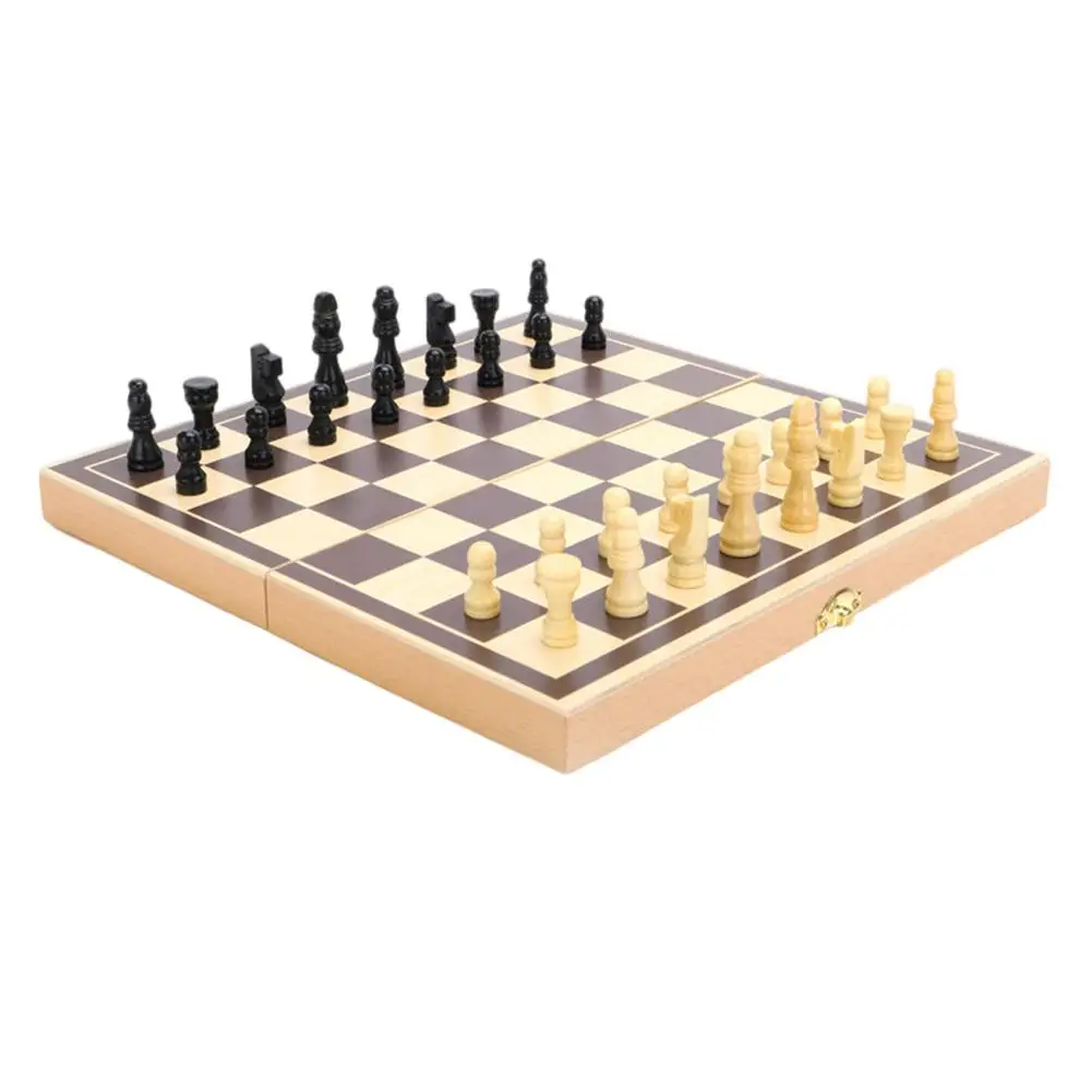 

Chess Set For Kids Travel Chess Set Inlaid Walnut Wooden Chess Set With Folding Chess Board Foldable Classic Chess Set For Kids