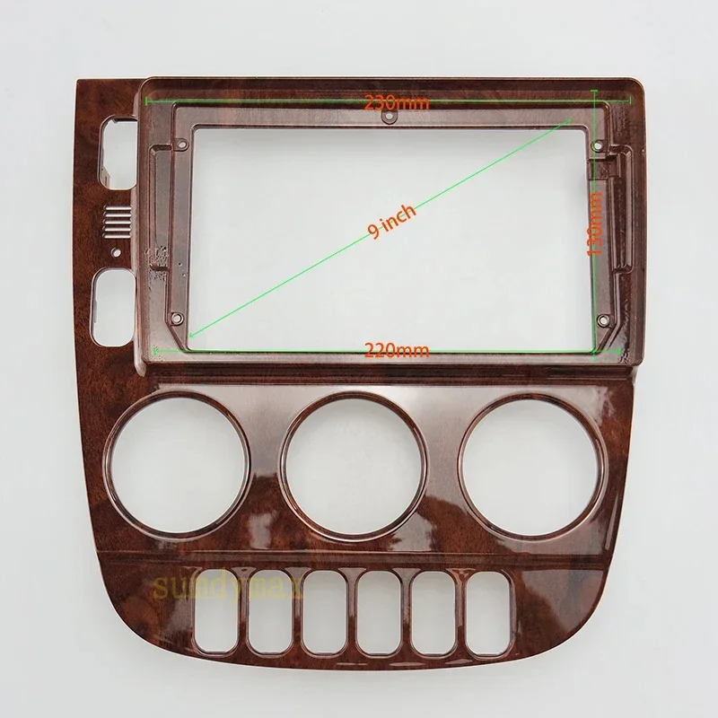 9-дюймовый 2din автомобильный радиоприемник для Benz ML ML320 M-Class W163 2003 2004 2005 видеорамка