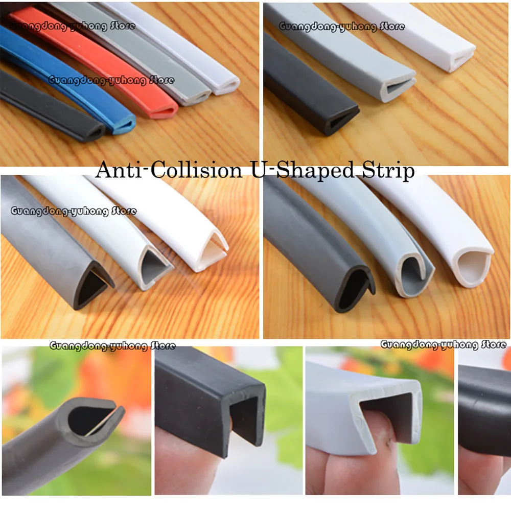 łkę zaciskową 0 5–75 мм U-образна самоклеящаяся уплотнительная лента силиконовая